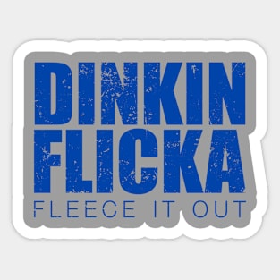 The Office - Dinkin Flicka Sticker